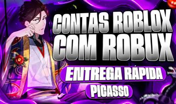 CONTAS ROBLOX COM ROBUX [ENTREGA AUTOMÁTICA]