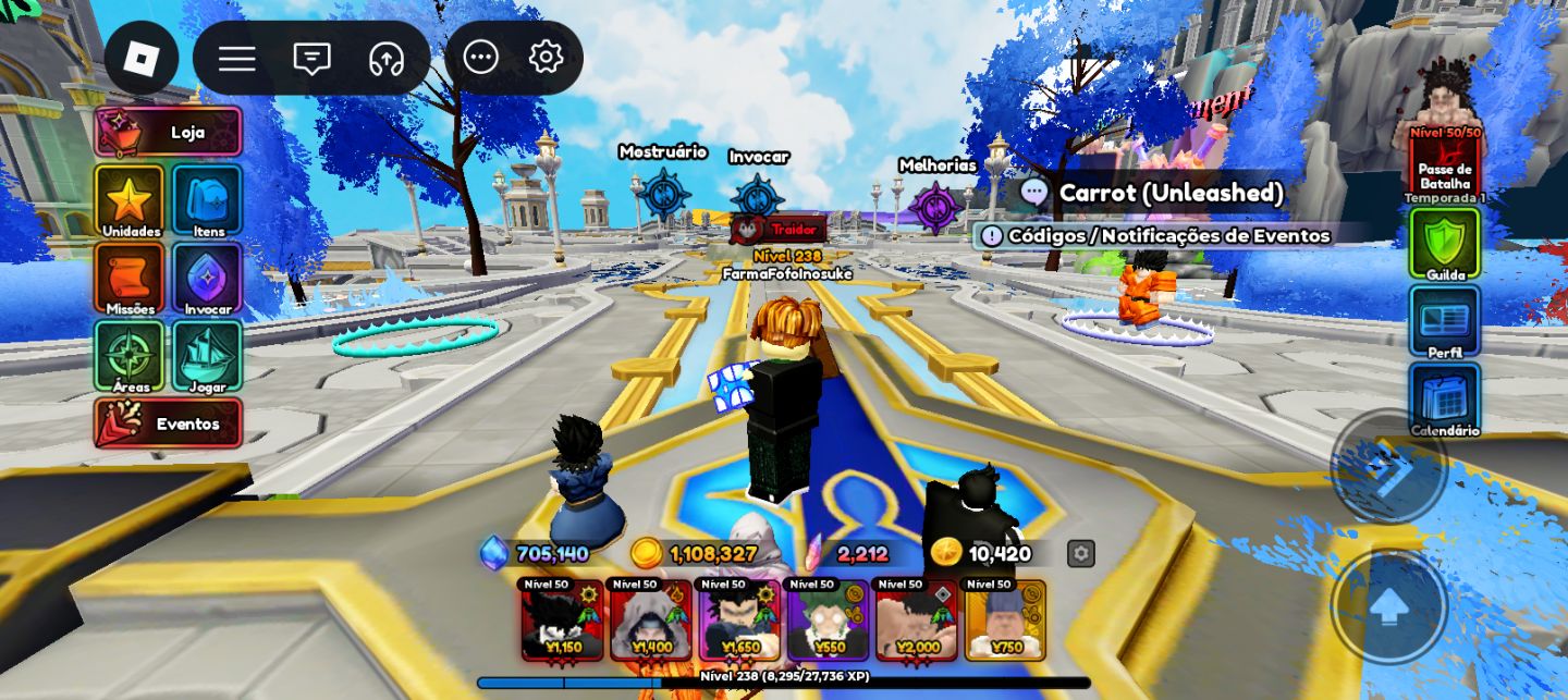 CONTA ANIME EXPEDITIONS LEVEL 230+ END GAME
