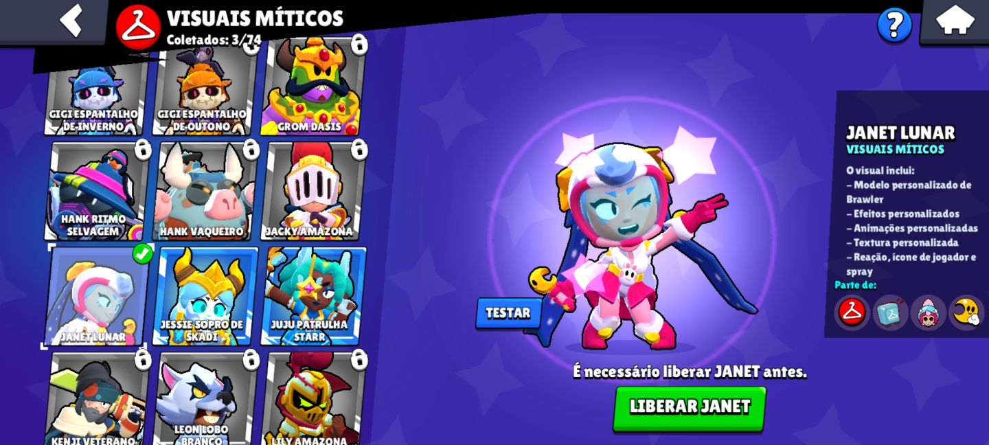 CONTA DE BRAWL STARS COM BASICA COM ULTRA LENDÁRIO