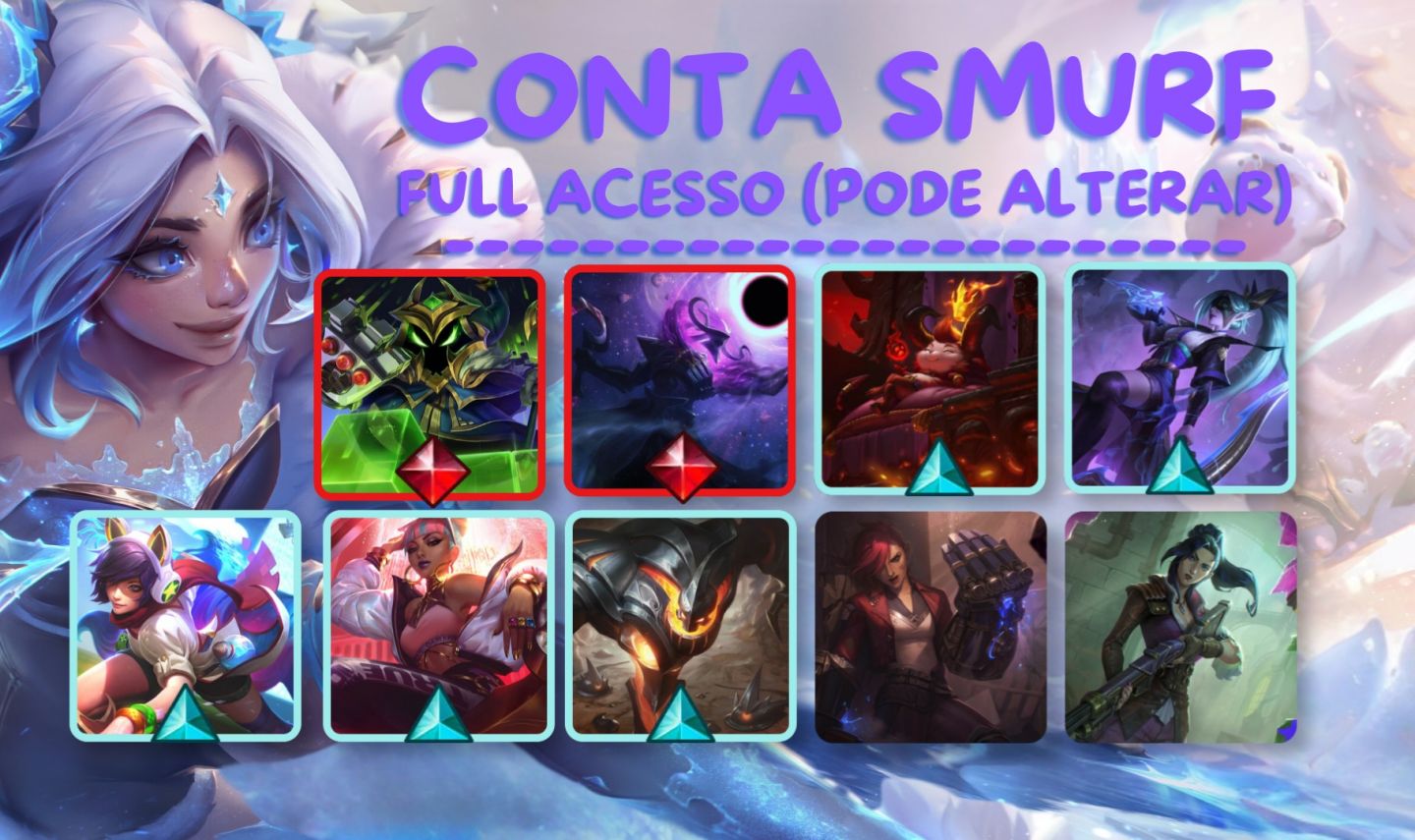 SMURF | LVL 16 | 9 SKINS