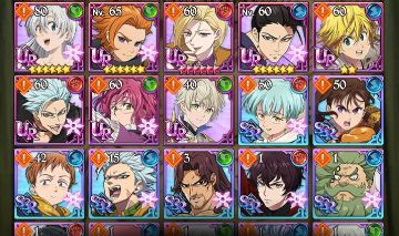 7ds conta star gelda + baldur - Seven Deadly Sins - GGMAX