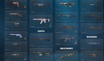 Conta de valorant com 4 skins limitadas