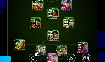 Pacote Cruyff 106+Volante 106+Zagueiro 106 Conta eFootball com troca gmail livre