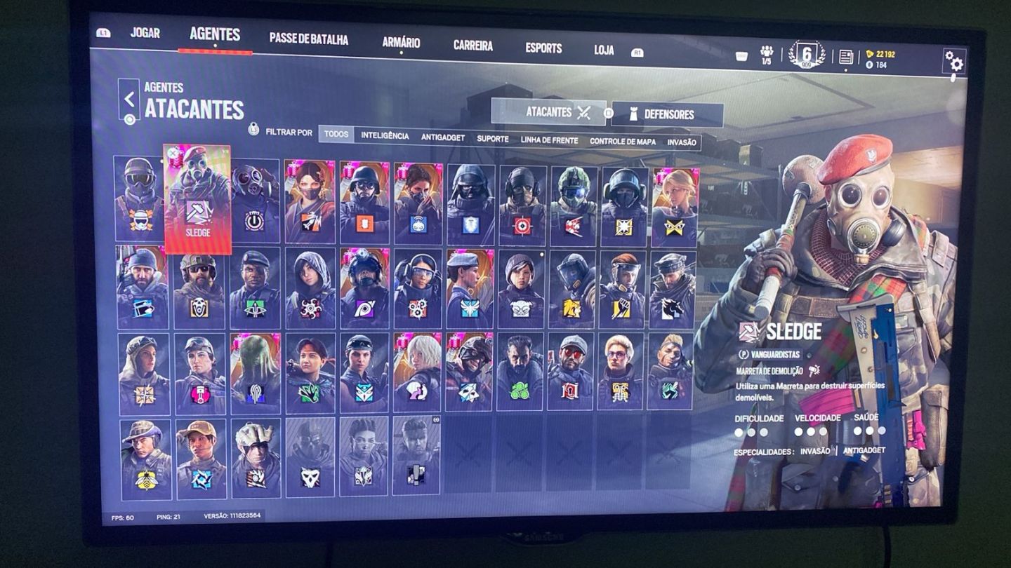Conta Super RARA de R6
