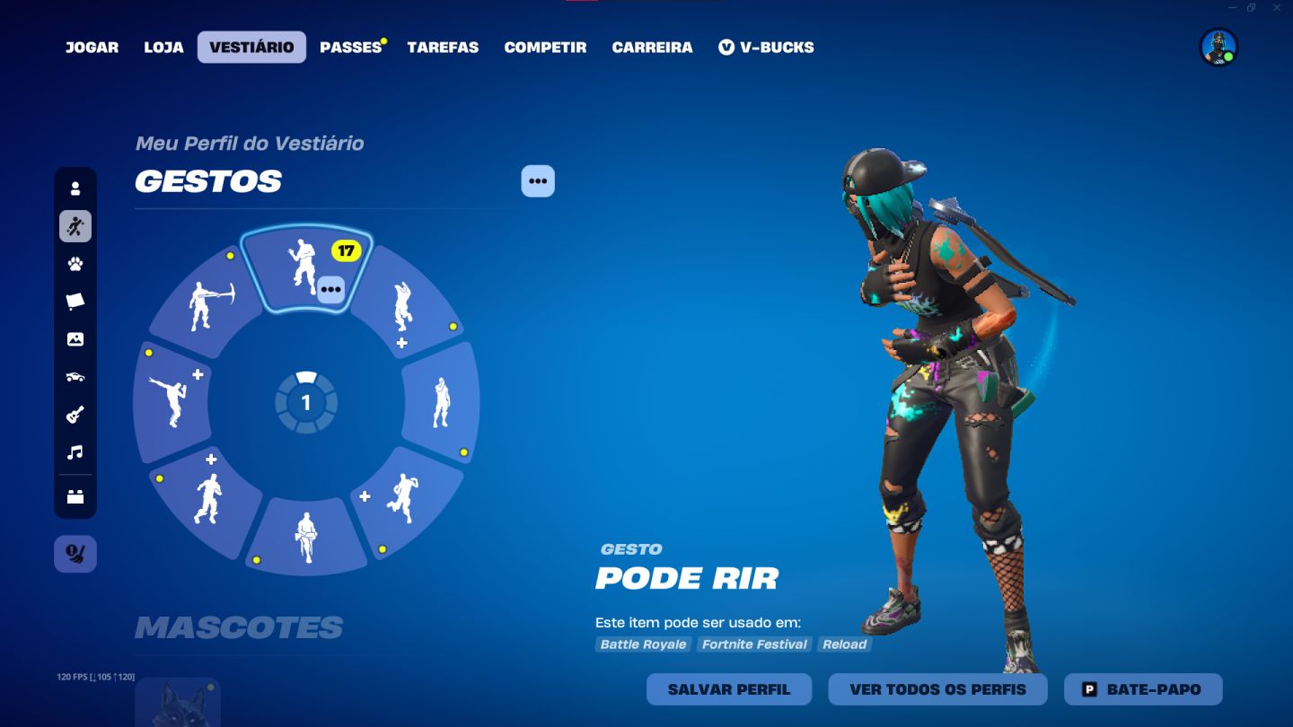 Conta Fortnite Tryhard