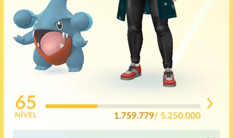 Conta pokemon go lvl 65