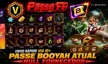 Passe Booyah Premium 250 Passe De Elite [GARENA FREE FIRE]