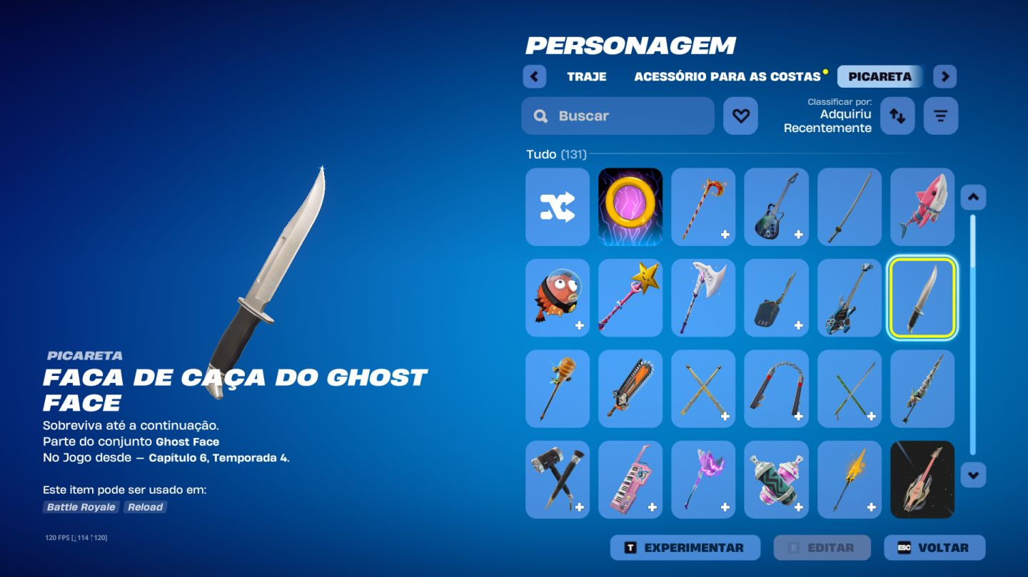 CONTA FORTNITE