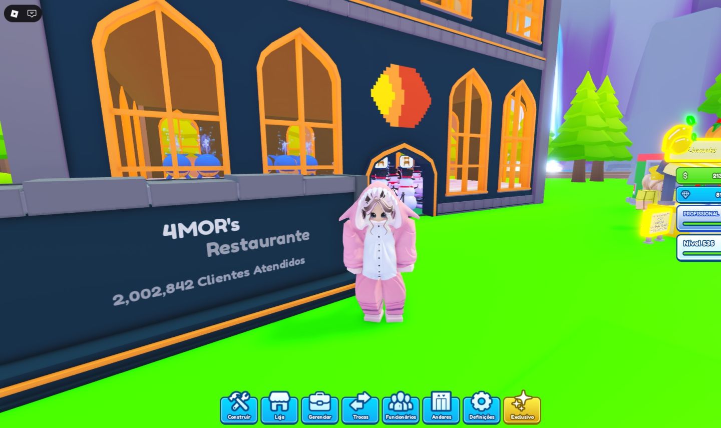VENDA DE ITENS MY RESTAURANT ROBLOX