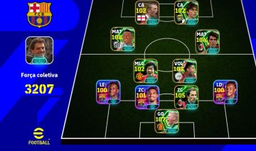 (Conta Efootball) Pelé + Kaka Prime