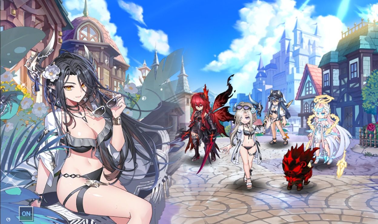 Conta Grand Chase Mobile com Vários Trajes