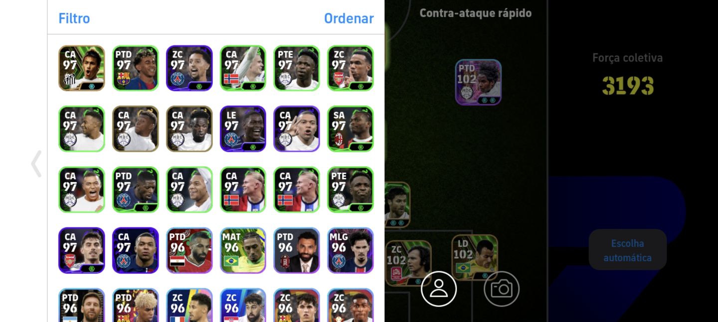 Conta Efootball com +800, Valor negociável, CHAMA!!