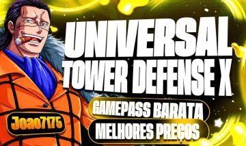 (BLUE LOCK ) UNIVERSAL TOWER DEFENSE X - TORRE UNIVERSAL X (GAMEPASS) (ROBLOX)