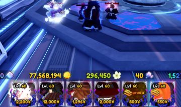 Anime vanguards conta upata 1,5k de rrs +luffy nika