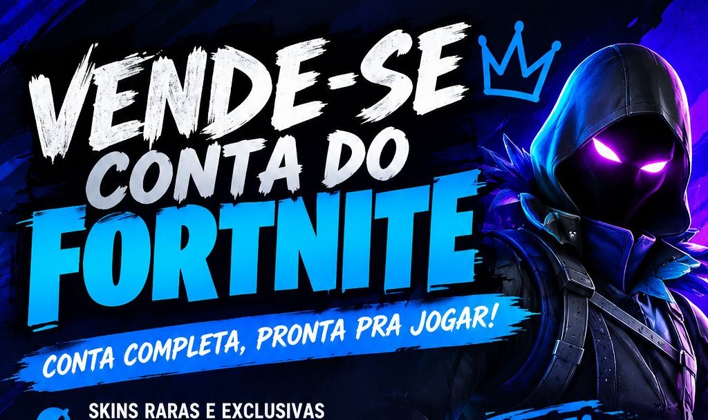Conta fortnite full tryhard e upada pra sair urgente!!!