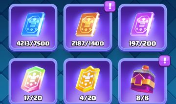 CONTA DE CLASH ROYALE NIVEL 16, COM TODAS AS CARTAS DO JOGO E 12K DE TROFEU