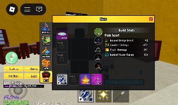 [CONTA BARATA] Lv. 2500 + GodHuman | Itens e frutas no inventário.