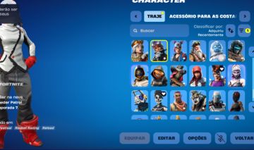 Conta de fortnite cap 2 super antiga e cheia de exclusividade da época