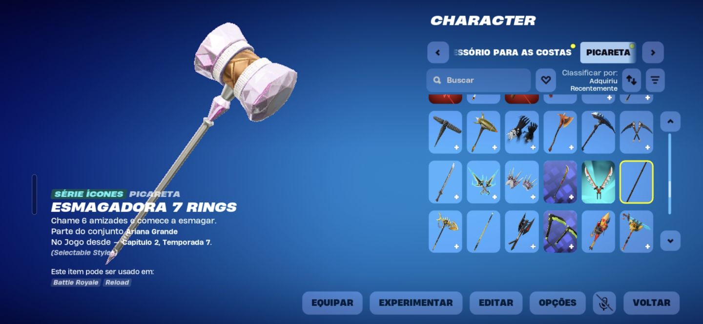 Conta Fortnite (full acesso)