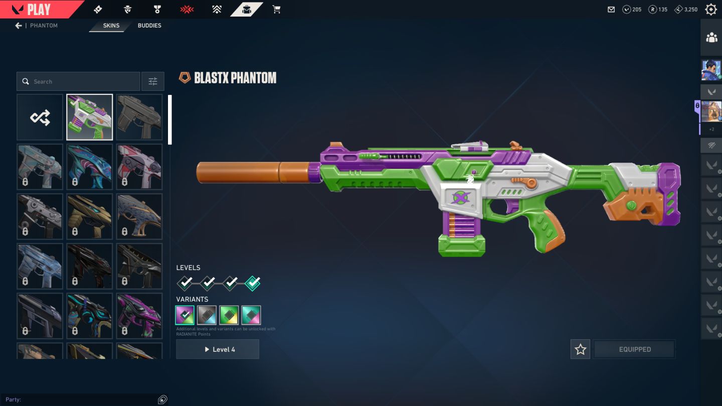 CONTA VALORANT COM SKINS EXCLUSIVAS XEROFANG, BLASTX, ION E MAIS!