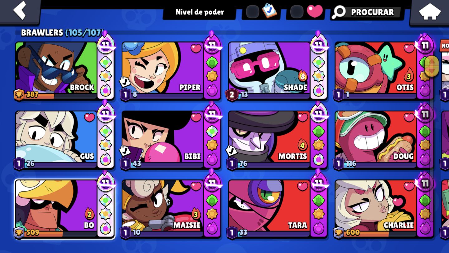 (PROMO INDISPENSÁVEL)Conta de Braw Stars muito rara com 60k de troféus