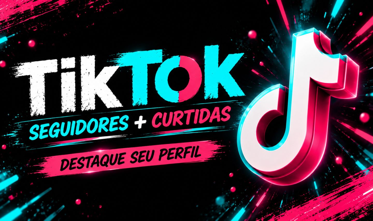 TIKTOK | SEGUIDORES E CURTIDAS | Menor Preço