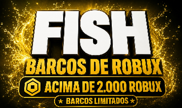 [50% OFF] BARCO DE ROBUX / FISCH/ ROBLOX