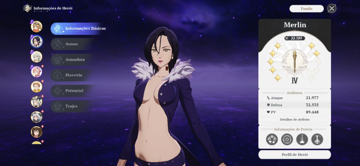 7DS ORIGIN | MERLIN P7+ELIZABETH P4+DEISE P4+ 20K FRAGMENTOS