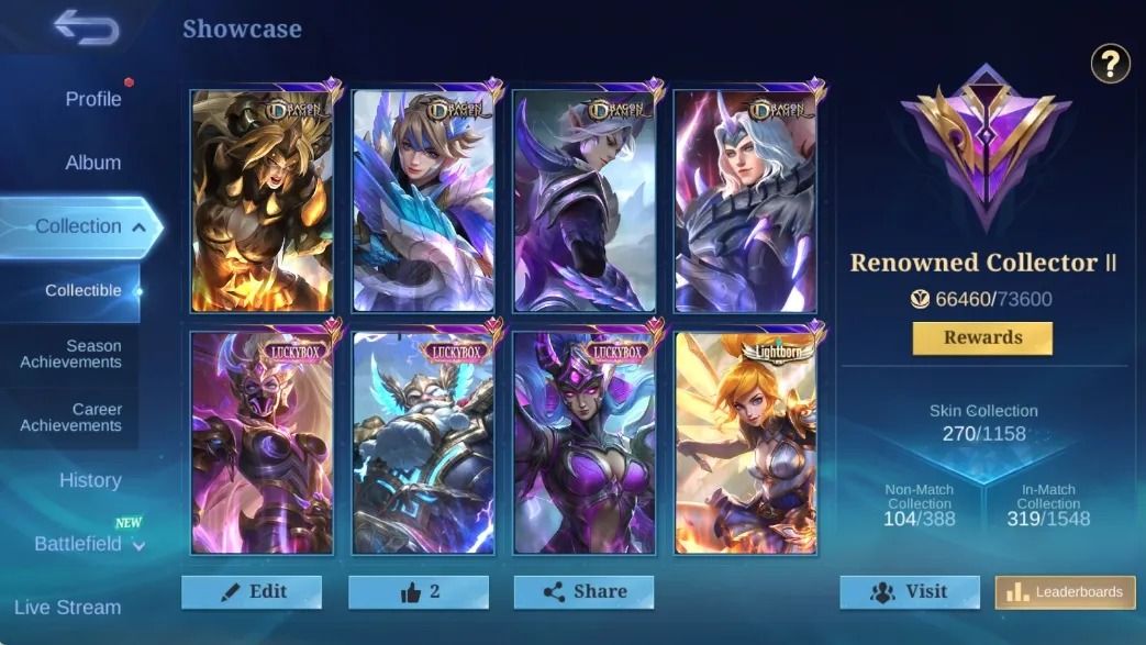 Sanrio Floryn - 3 luckbox - ex imortal e muitas skins