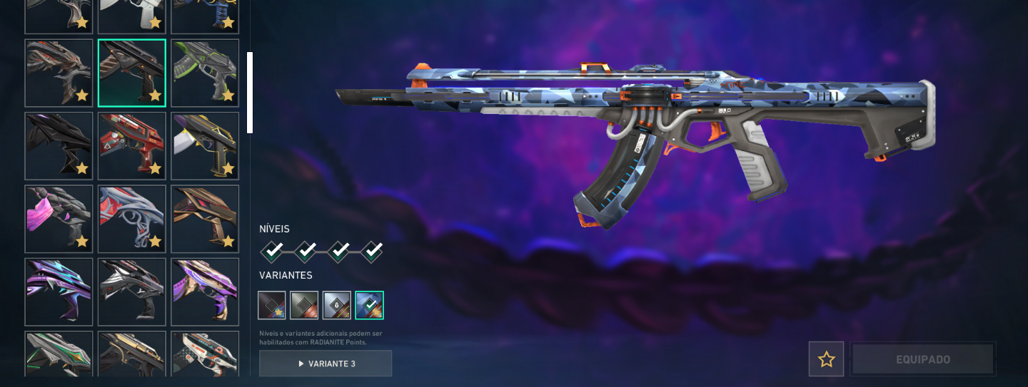 Conta valorant com bundles champions e diversas skins para vc se divertir