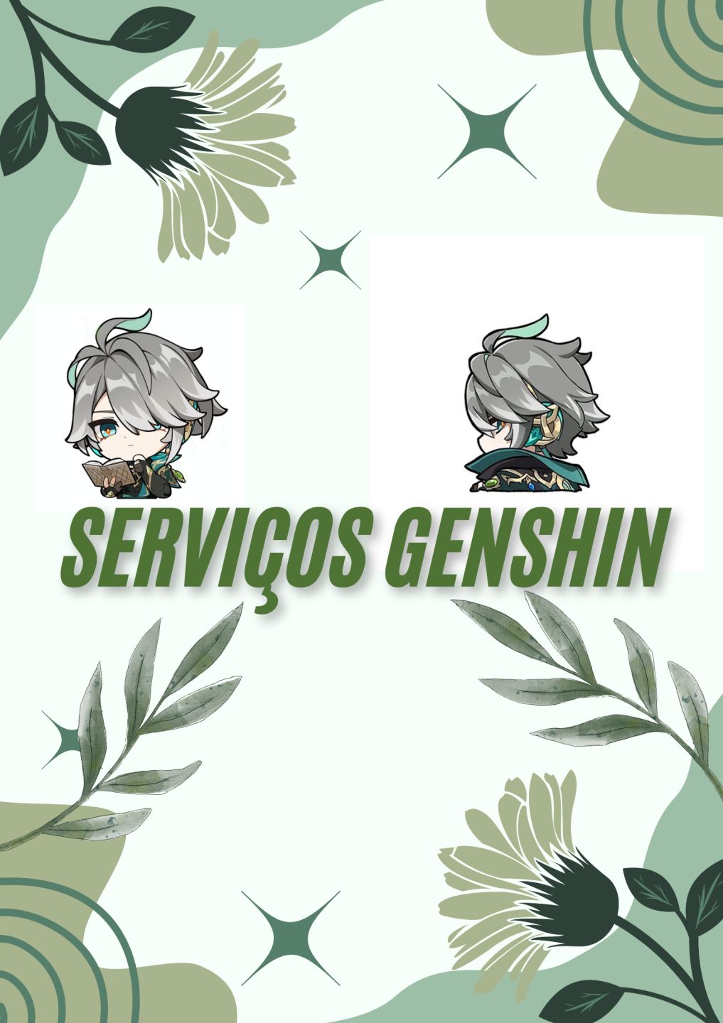 Genshin Impact Serviços Gerais para Conta !