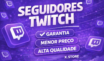 ESPECTADORES AO VIVO TWITCH | 1 HORA - 4 HORAS [MENOR PREÇO]