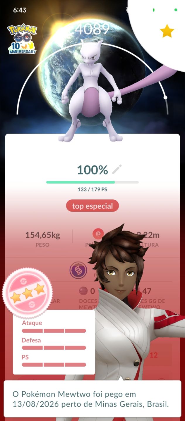 Conta Pokémon Go, Nível 42, 31 lendários, 22 shinys com Pikachu cosmog shiny