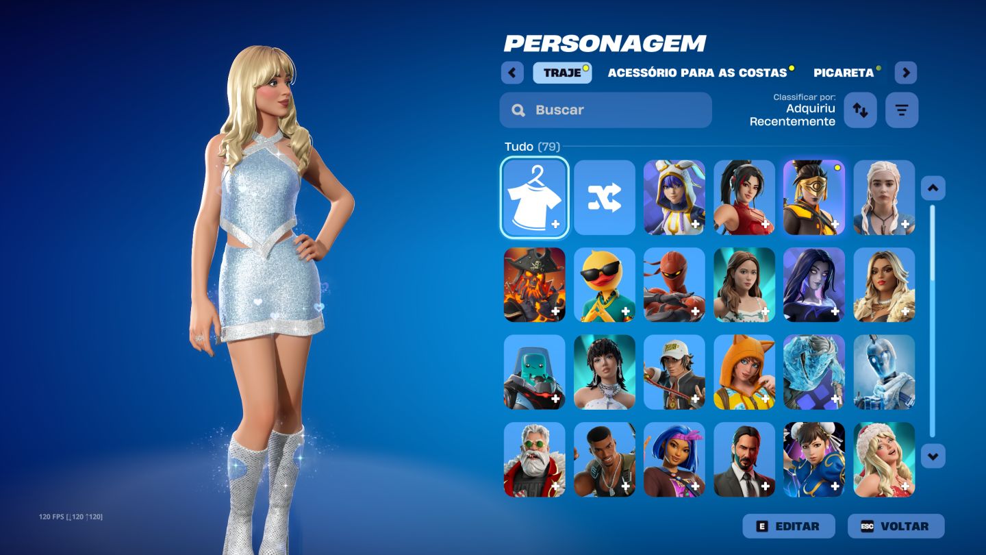 Conta Fortnite Rara 2017, Itens da Primeira Temporada, Único Dono.