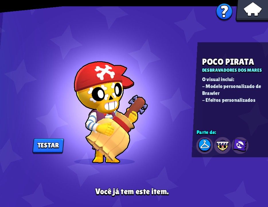 CONTA BRAWL STARS 2019 | 106 BRAWLERS NÍVEL 11 | SKINS EXCLUSIVAS | + 400 SKINS