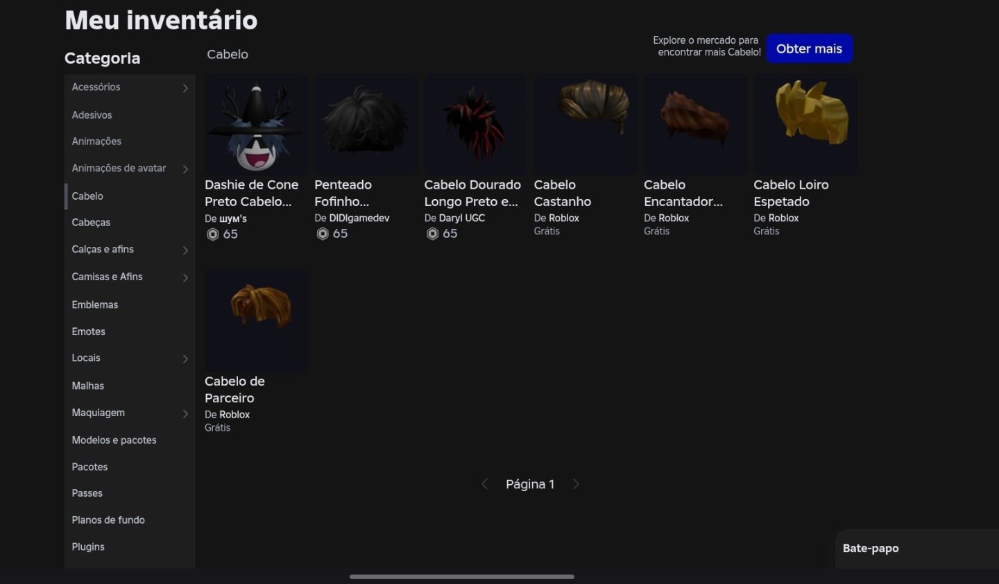 CONTA DE ROBLOX - SKINS E ANIMAÇÕES RARAS (FADA DA PRIMAVEIRA E ANDAR DO ZOMBIE)
