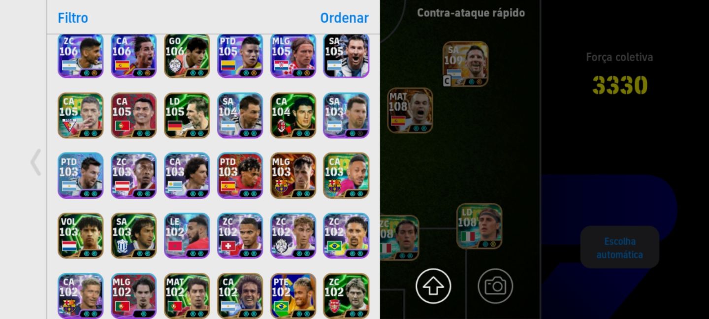 Efootball Conta profissional PRO