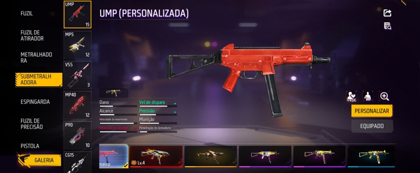 Conta Free Fire muito rara e muito gemada. Valor negociável pra sair rápido!!