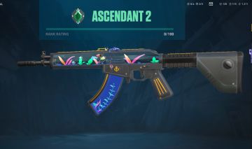 CONTA ASCENDENTE 2 (VANDAL NETUNO) RANK ATIVO VALORANT - FULL ACESSO