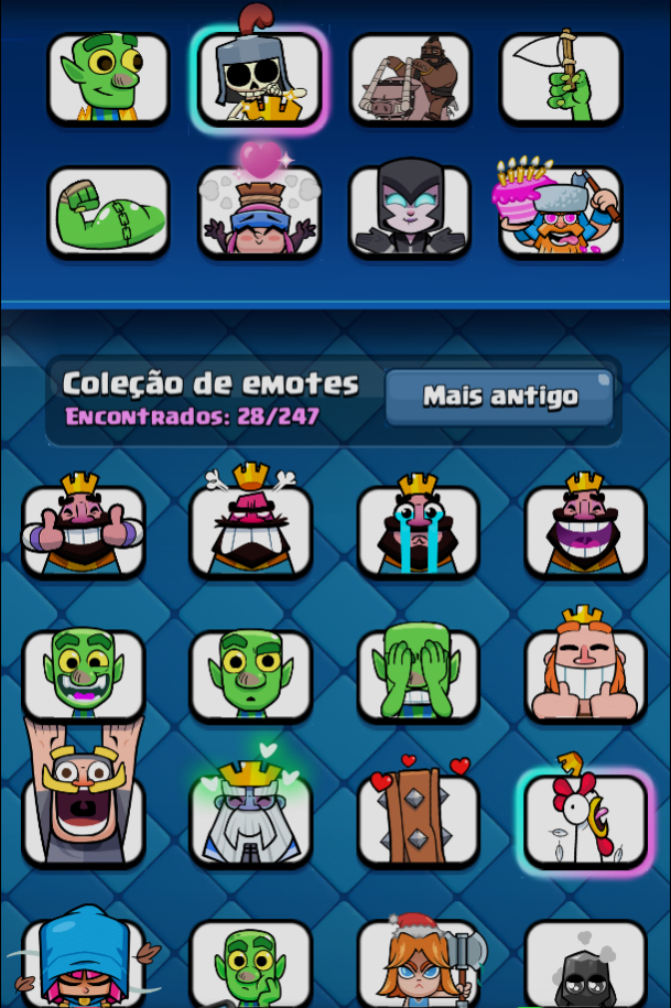 Conta de clash royale 8k troféus