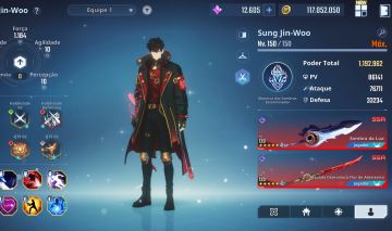 CONTA SOLO LEVELING END GAME