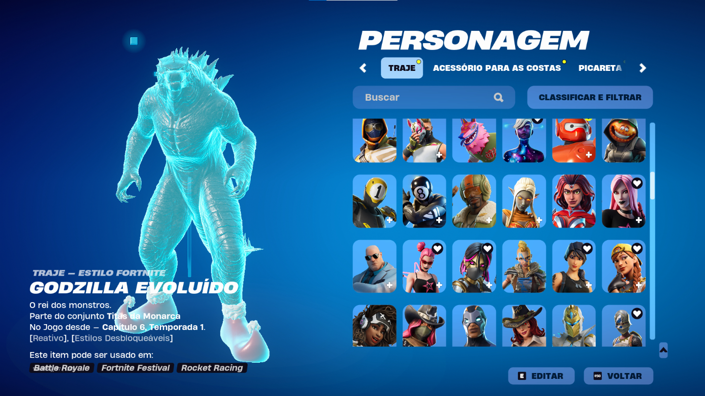 CONTA FORNITE RARA (OLHA DESCRIÇÃO)