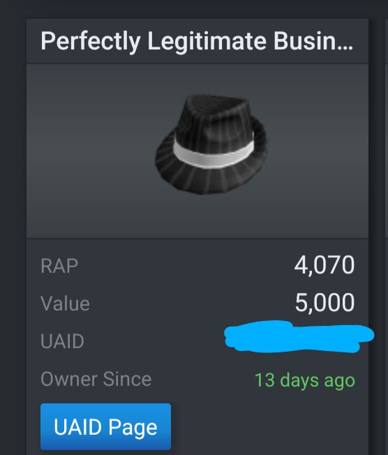 LIMITED LEGIT FEDORA !