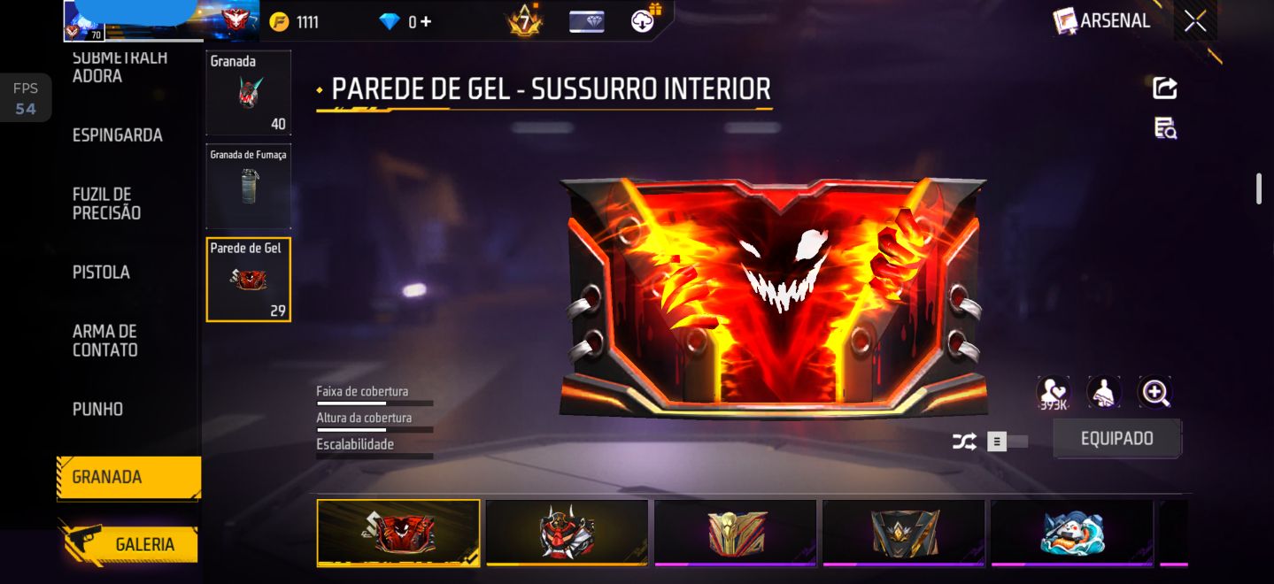 CONTA RAGNAROK GEMADA