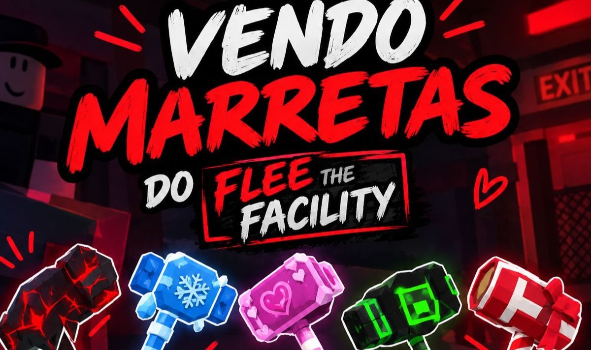 (PROMO!!!) MARRETAS DO FLEE THE FACILITY