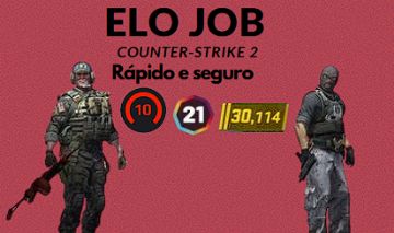 (35% OFF)COUNTER STRIKE 2 - ELOJOBS(GAMERS CLUB/PREMIER/WINGMAN) + COACH