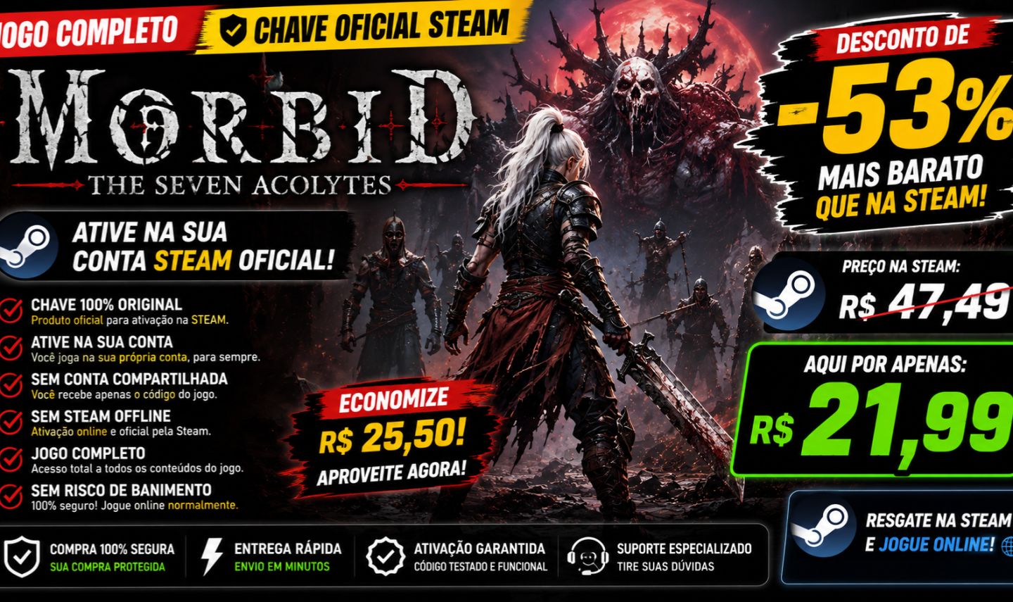Morbid: The Seven Acolytes | Chave Steam Oficial | Ative na Sua Conta