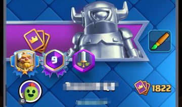 Conta Clash Royale, nível de coleção 1822 - Emblema de 09 anos + 13 mil gemas.