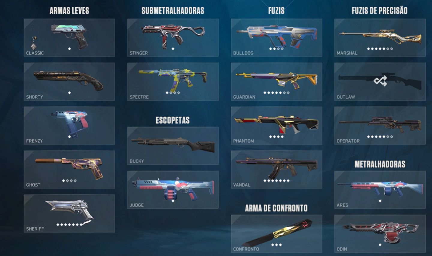Conta valorant com 3 champions