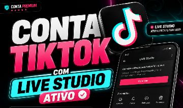 CONTAS TIK TOK COM LIVE STUDIO ATIVO 846 SEGUIDORES(EMAIL ORIGINAL)